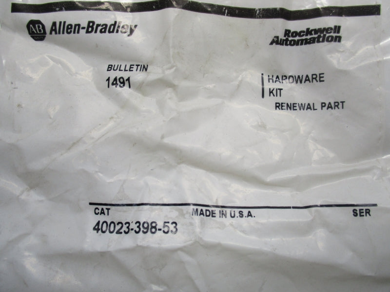 ALLEN BRADLEY 40023-398-53 NSMP