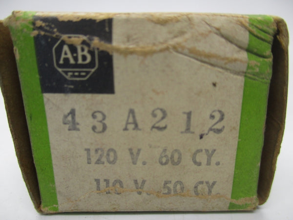 ALLEN BRADLEY 43A212 110-120V (BK/GR) NSMP