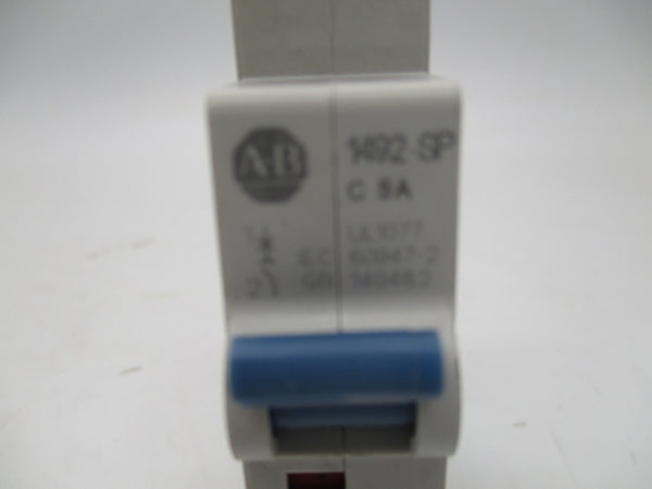 ALLEN BRADLEY 1492-SPM1C050 SER.D 277VAC 5A (WH) NSMP