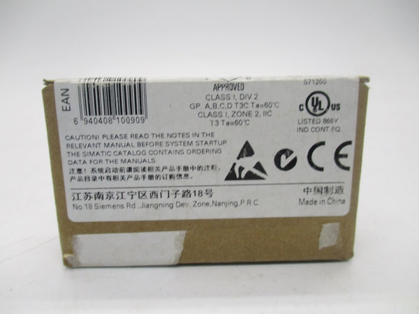 SIEMENS 6ES7231-4HA30-0XB0 NSFS