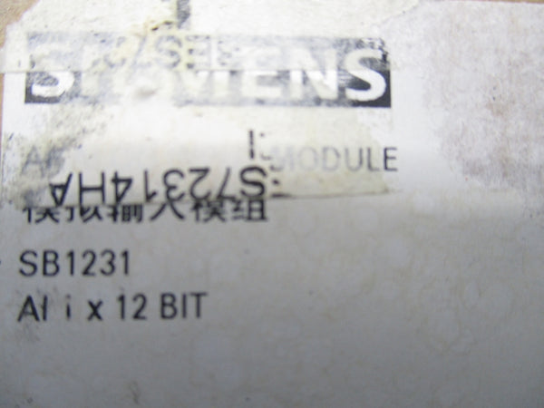SIEMENS 6ES7231-4HA30-0XB0 NSFS