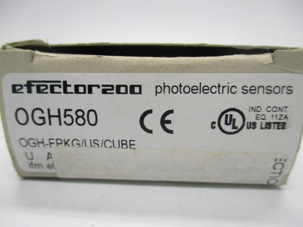 IFM EFECTOR OGH-FPKG/US/CUBE OGH580 10-30VDC NSMP