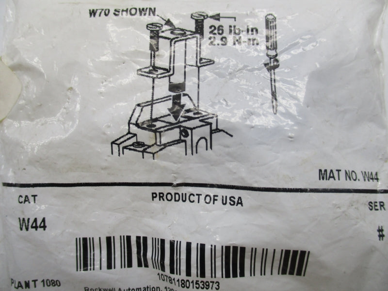 ALLEN BRADLEY W44 NSMP