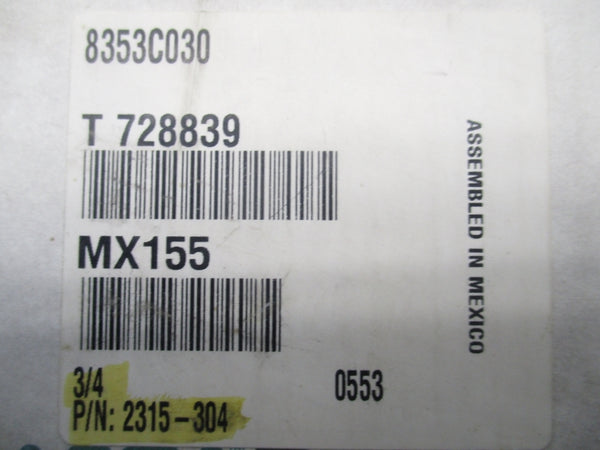 ASCO 8353C030 3/4" NSMP