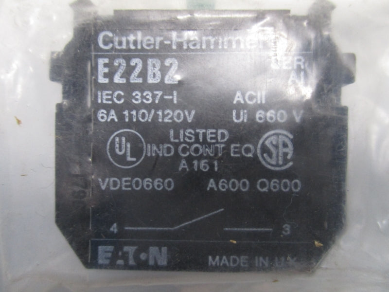 EATON E22B2 SER.A1 110/120V 6A NSNP