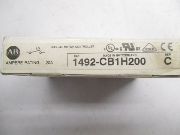 ALLEN BRADLEY 1492-CB1H200 SER.C 277V 16A NSMP