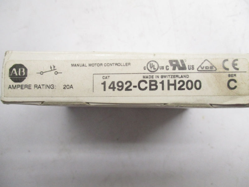 ALLEN BRADLEY 1492-CB1H200 SER.C 277V 16A NSMP