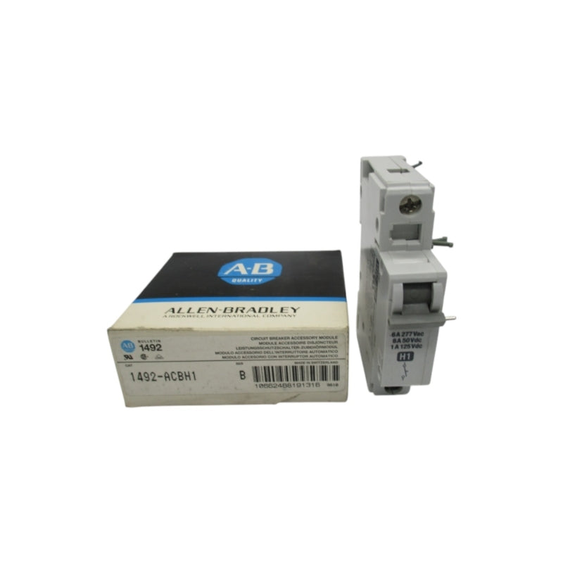 ALLEN BRADLEY 1492-ACBH1 SER.B 277VAC 6A (BK/BL) NSMP
