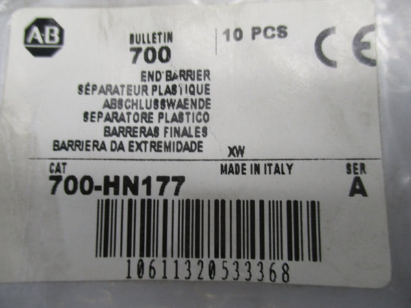 ALLEN BRADLEY 700-HN177 SER.A (PKG OF 10) NSMP