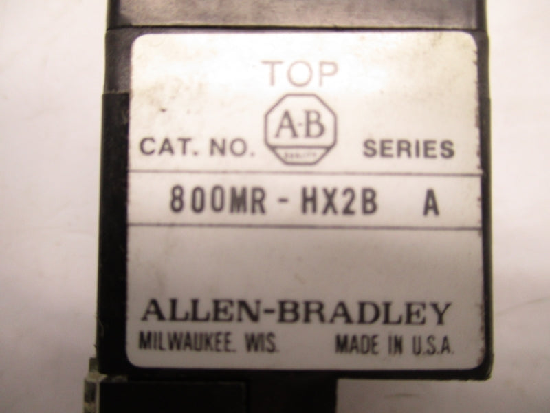 ALLEN BRADLEY 800MR-HX2B SER.A 300V NSNP