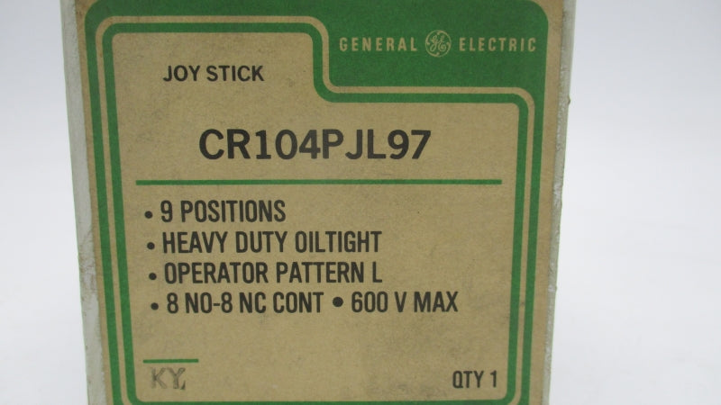 GENERAL ELECTRIC CR104PJL97 600V NSMP