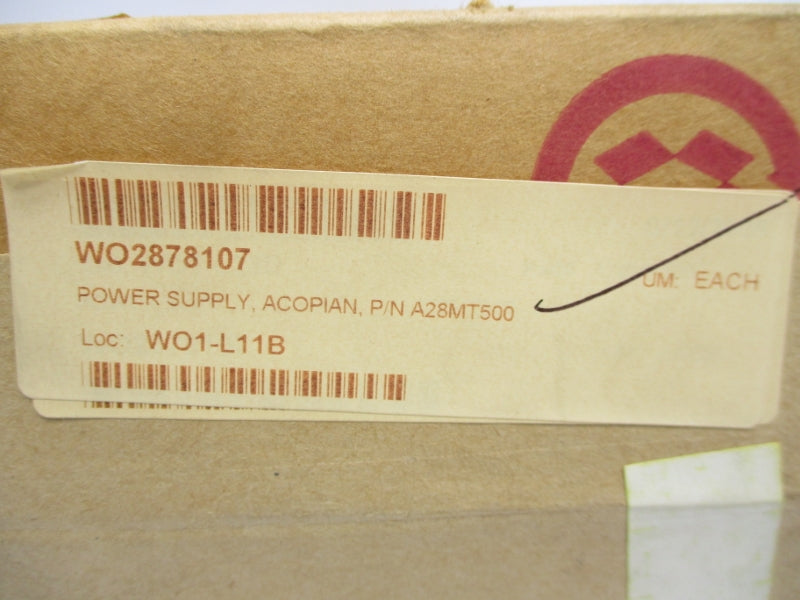 ACOPIAN A28MT500 NSFS