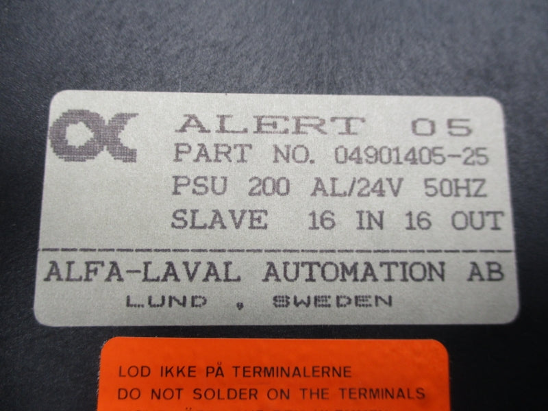 ALFA LAVAL 04901405-25 24V NSMP
