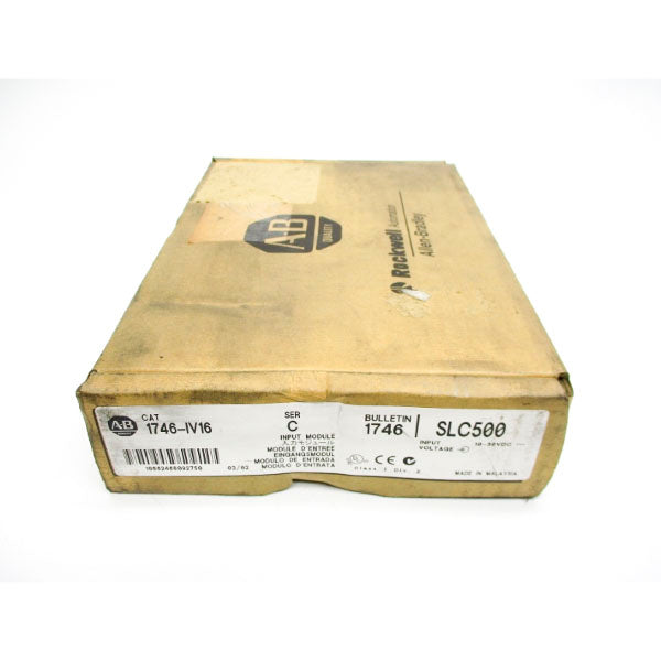 ALLEN BRADLEY 1746-IV16 SER.C 10-30VDC DATE: 2002 NSFS