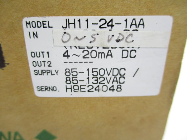 YOKOGAWA JH11-24-1AA 0-5VDC NSMP