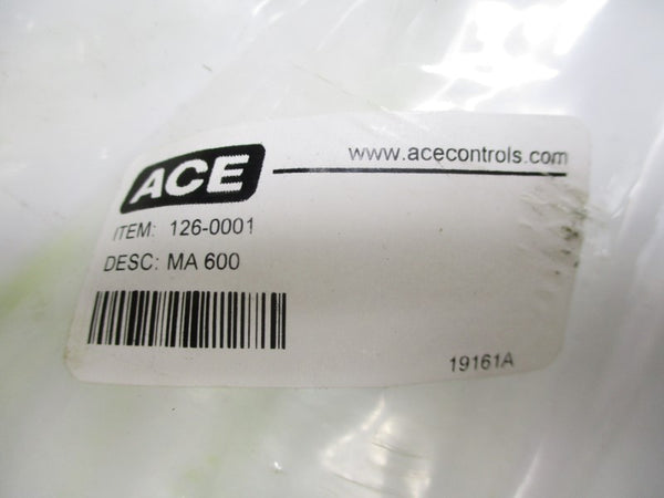 ACE CONTROLS 126-0001 MA600 NSMP