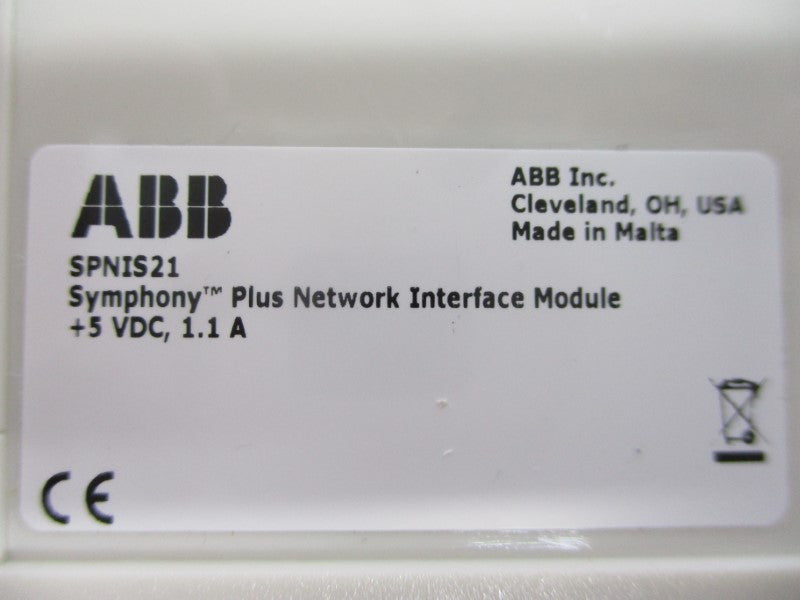 ABB SPNIS21 +5VDC 1.1A NSMP