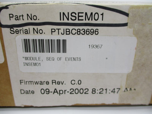 ABB INSEM01 +5VDC NSMP