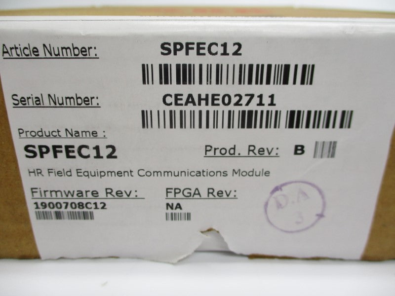 ABB SPFEC12 +/-15V NSMP