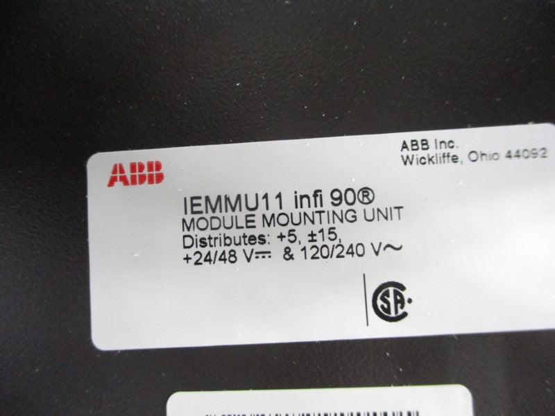 ABB IEMMU11 120/240V NSNP