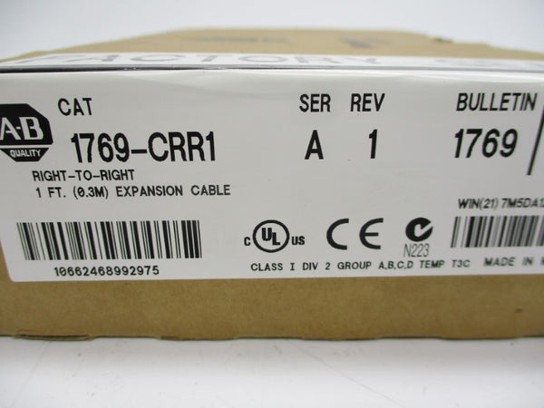 ALLEN BRADLEY 1769-CRR1 SER. A DATE: 2008 NSFS