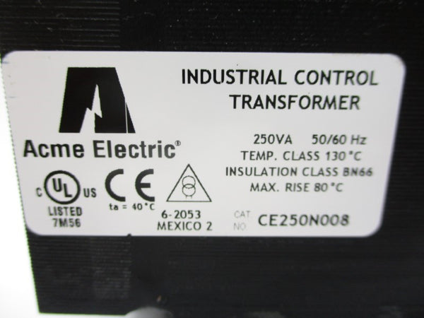 ACME ELECTRIC CE250N008 250VAC NSNP