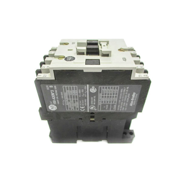 ALLEN BRADLEY 100-A30ND3 SER. B 110-120V 30A UNMP