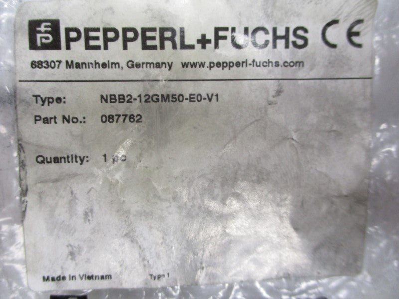 PEPPERL+FUCHS NBB2-12GM50-E0-V1 087762 NSMP