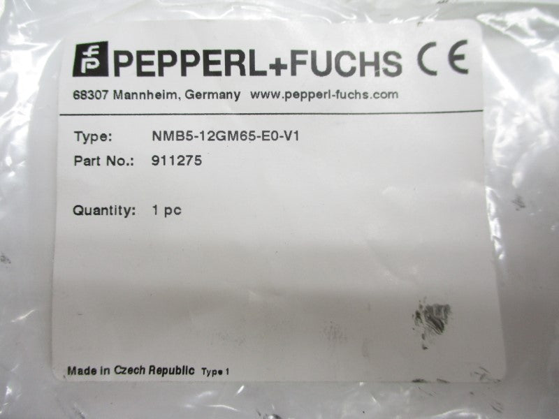 PEPPERL+FUCHS NMB5-12GM65-E0-V1 911275 10-30VDC NSMP