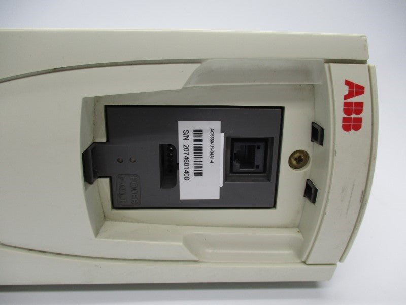 ABB ACS550-U1-04A1-4 F/W 3.12B 380-480VAC 4.1A (NO TERMINAL) UNMP
