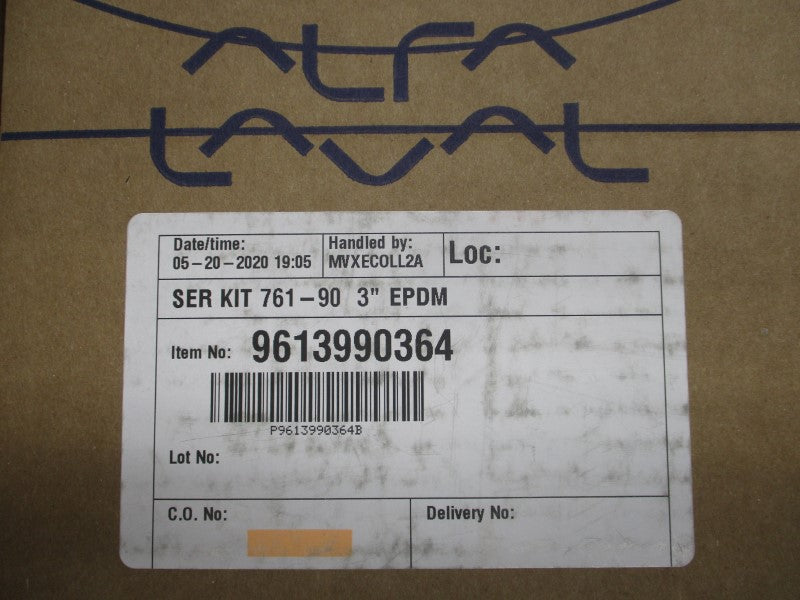 ALFA LAVAL 9613990364 761-90 3" NSMP