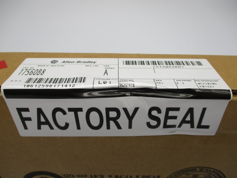 ALLEN BRADLEY 1756-OB8 SER. A F/W 2.1 REV. A01 DATE: 2006 NSFS