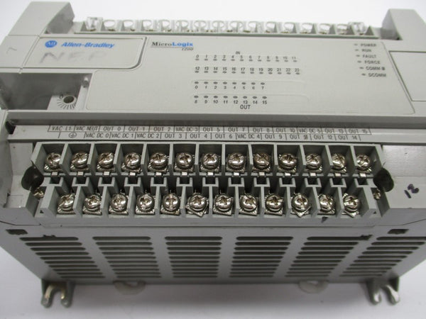 ALLEN BRADLEY 1762-L40AWA SER. C F/W 12 REV. H 100/120VAC (NO COVER) UNMP