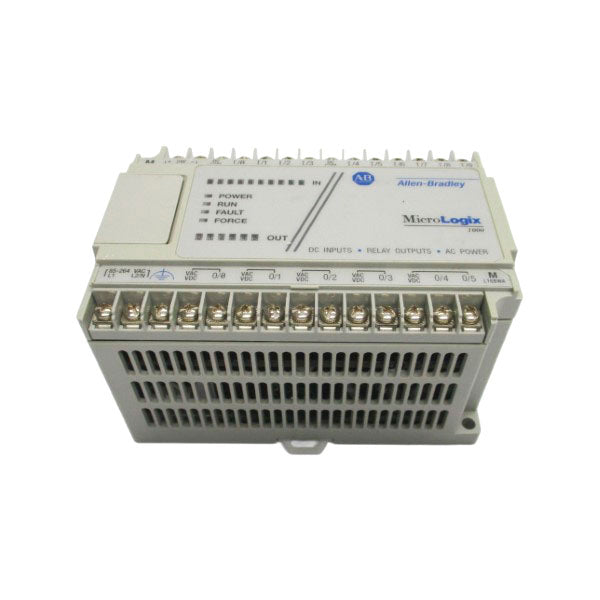 ALLEN BRADLEY 1761-L16BWA SER. E F/W 1.0 24VDC (NO COVER) NSNP