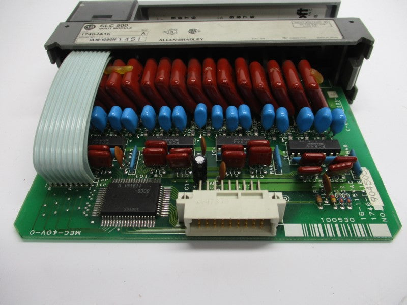 ALLEN BRADLEY 1746-IA16 SER. A 85-132VAC (MISSING SCREWS) UNMP