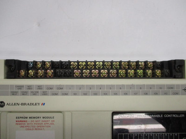 ALLEN BRADLEY 1745-LP151 SER. C F/W 6 120/240VAC 2.5A (NO COVER) UNMP