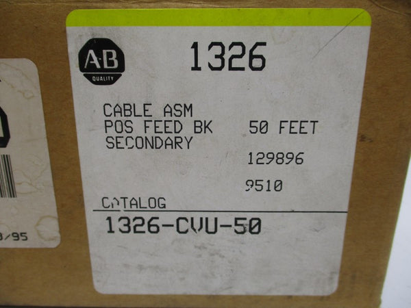 ALLEN BRADLEY 1326-CVU-50 129896 NSMP