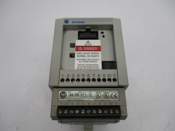 ALLEN BRADLEY 160-BA01NSF1 SER. C F/W 7.06 380-460V 1.4A (AS IS) UNMP