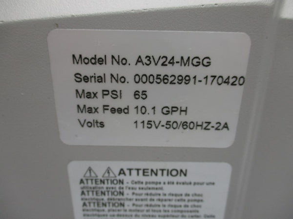 BLUE WHITE IND. A3V24-MGG 115V 2A 65PSI NSMP