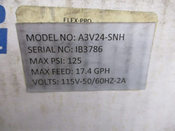 BLUE WHITE IND. A3V24-SNH 115V 2A 125PSI NSMP