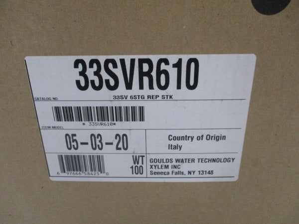 GOULDS 33SVR610 NSMP