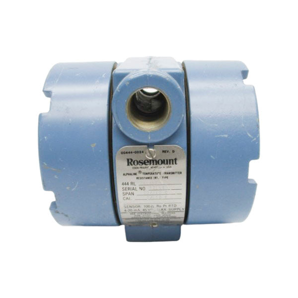ROSEMOUNT 444RL2U1A1E5 45VDC 0/150F UNMP