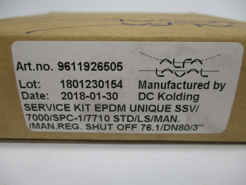 ALFA LAVAL 9611926505 SSV/7000/SPC-1/7710 NSMP