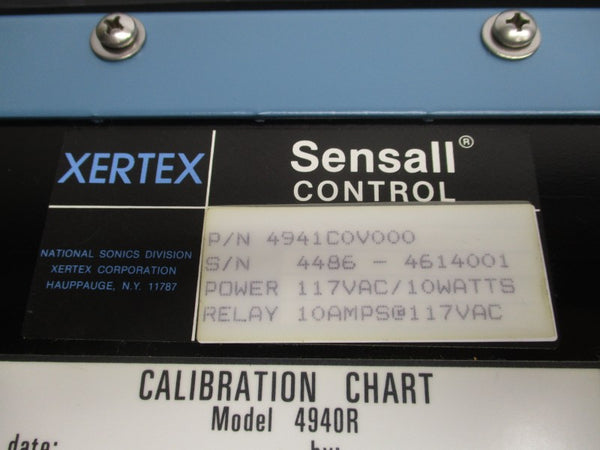 XERTEX 4941C0V000 117VAC 10A NSNP