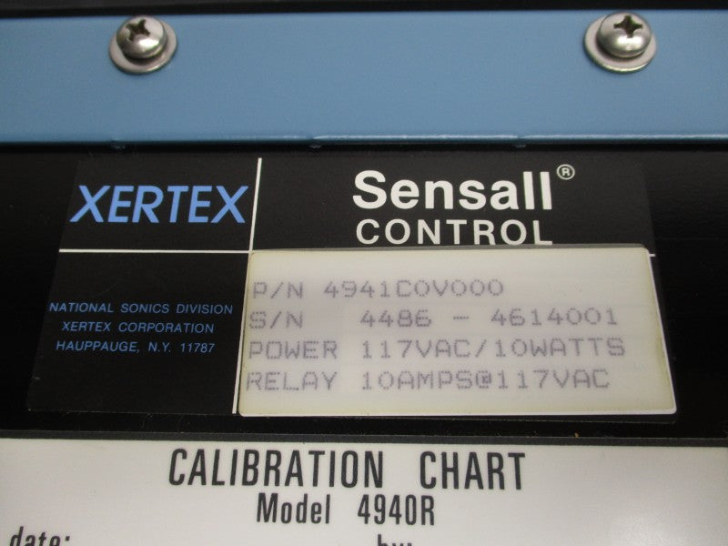 XERTEX 4941C0V000 117VAC 10A NSNP