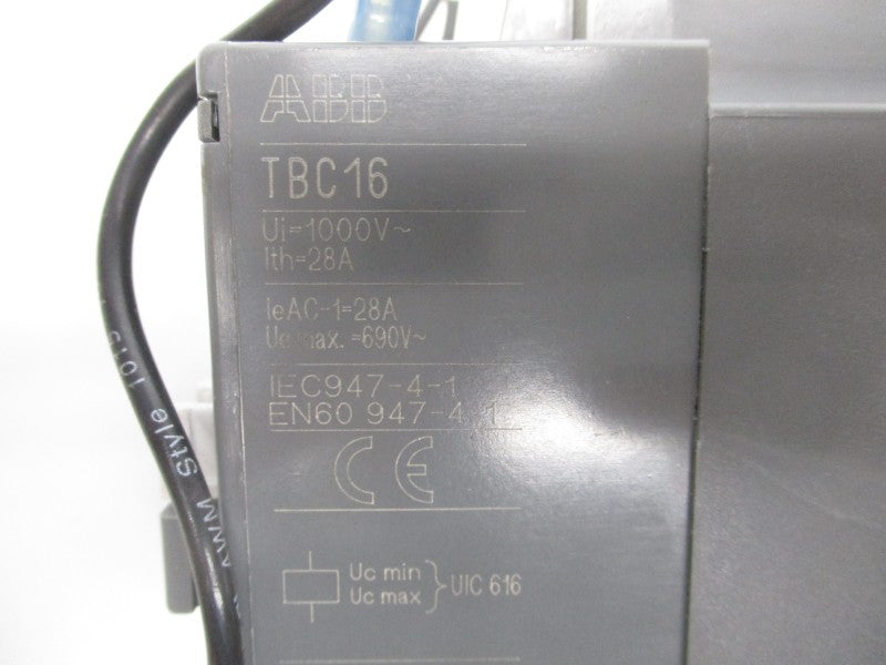ABB TBC16-22-00 17-32VDC 28A UNMP
