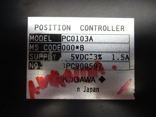 YOKOGAWA PC0103A 5VDC 1.5A UNMP