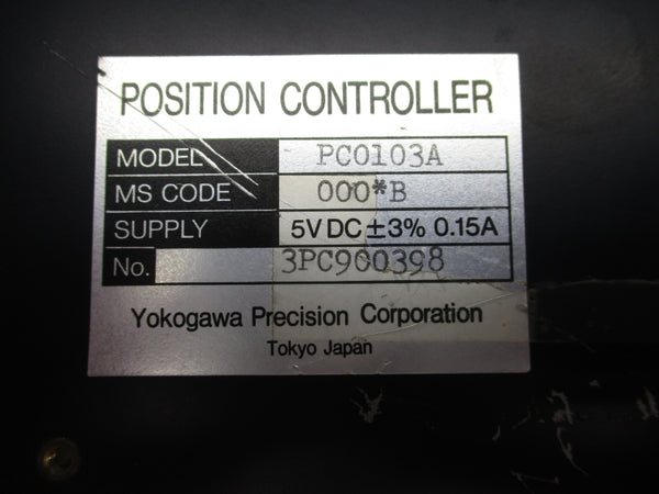 YOKOGAWA PC0103A 5VDC 0.15A (AS PICTURED) UNMP