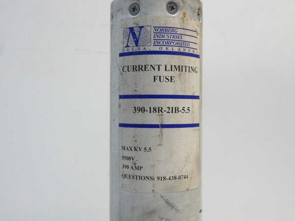 NORBERG INDUSRIES 390-18R-2IB-5.5 5500V 390A UNMP