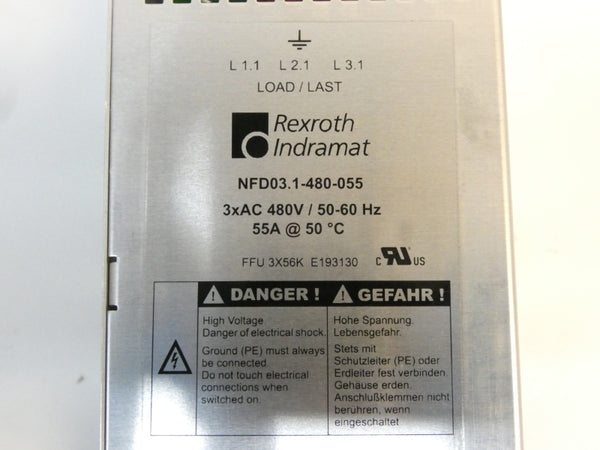 REXROTH NFD03.1-480-055 480V 55A NSNP